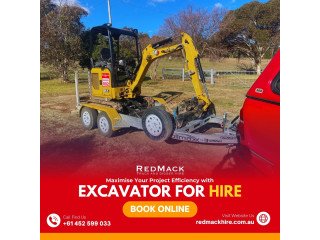 Mini Excavator For Hire and Get the Job Done Right