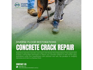 Unveiling Perfection WIth Diverse Floor Restorations' Concrete Crack Repair Melbourne