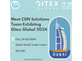 Meet CDN Solutions Evolving With Future of Technology at Gitex Global 2024 DWTC