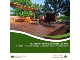 Transform Your Outdoor Space with Timber Deck