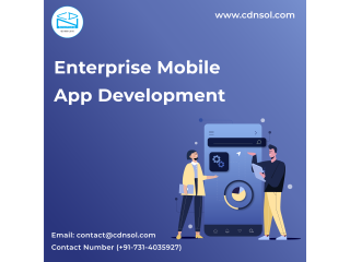 Best Enterprise Mobile App Development Company For Enterprise Solutions