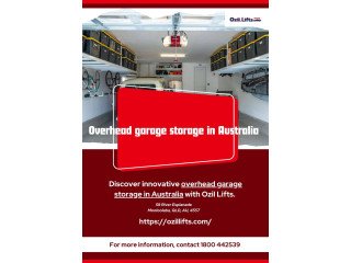 Overhead garage storage