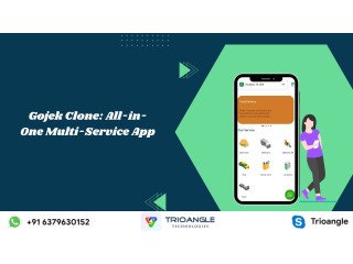 Gojek Clone: All-in-One Multi-Service App