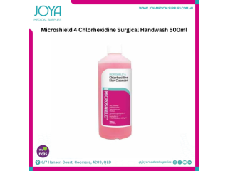 Microshield 4 Chlorhexidine Surgical Handwash 500ml | Joya Medical Supplies