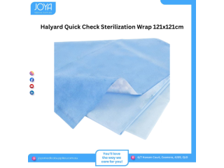 Halyard Quick Check Sterilization Wrap 121x121cm - Joya Medical Supplies