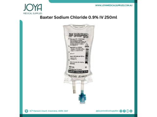 Baxter Sodium Chloride 0.9% IV 250ml | Australia - Joya Medical Supplies