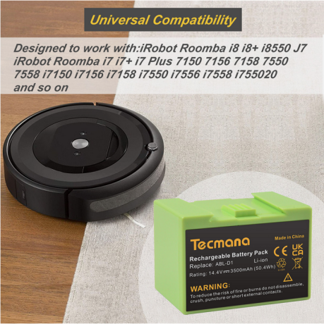 3ah-144v-irobot-abl-d1-battery-for-roomba-i7-j7-vacuum-cleaner-big-0