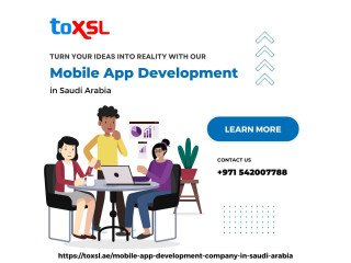 ToXSL Technologies: High Quality Mobile App Development Company in Saudi Arabia