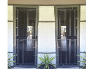 Premium Aluminium Doors with Colonial Detailing for Extra Security