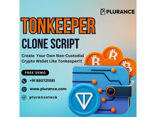 Build a powerful crypto wallet like tonkpeer with tonkeeper clone script