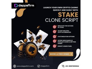 Streamlined Stake Clone Script to Launch Your Online Casino Business