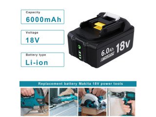 Makita BL1860 BL1860B Power Tool Battery