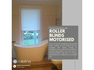 Motorised Roller Blinds for Modern Homes