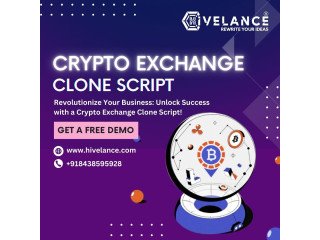 Crypto Exchange Clone Script: Launch Your Crypto Exchange in Minutes!