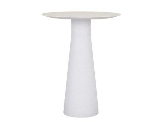 Stylish & Durable Livorno Cafe Bar Table – White Speckle Finish