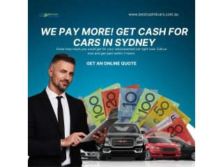Sydney’s Best Cash for Cars Service We Buy All Makes & Models