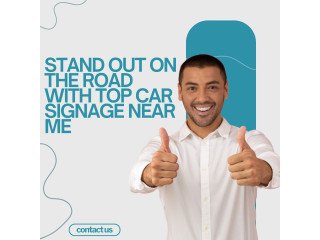Wraps, Decals & More Custom Car Signage Near Me