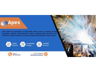 Apex Goods ltd specializes in highـquality Metal Services ۔