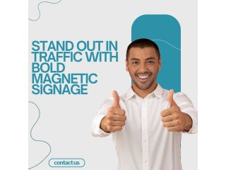 Turn Your Car into a Moving Billboard with Magnetic Signage
