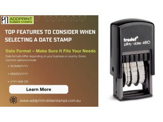 Custom Date Stamps: Add a Personal Touch to Your Business