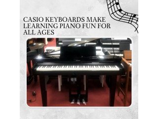 Casio Keyboards Make Learning Piano Fun for All Ages