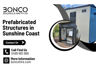 High-Quality Prefabricated Structures at the Sunshine Coast