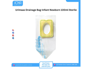 Urimaax Drainage Bag-Infant Newborn 100ml Sterile - Joya Medical Supplies