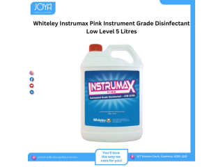 Whiteley Instrumax Pink Instrument Grade Disinfectant Low Level 5 Litres - Joya Medical Supplies