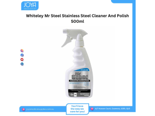 Whiteley Mr Steel Stainless Steel Cleaner And Polish 500ml - Joya Medical Supplies