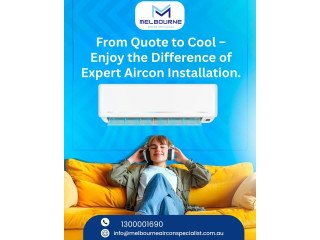 Stay Cool with Melbourne’s Trusted Aircon Experts