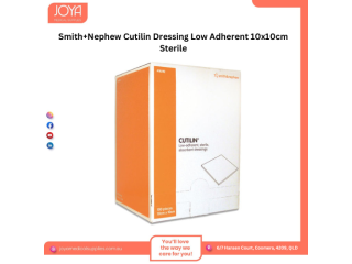 Smith+Nephew Cutilin Dressing Low Adherent 10x10cm Sterile - Joya Medical Supplies
