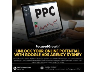 Elevate Your Business with FocusedGrowth's Google Adwords Agency in Sydney!