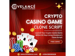 Launch Your Crypto Casino Gaming Platform With Our Clone Script!