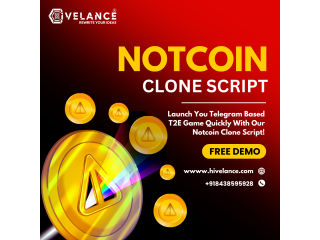 Launch Your Telegram Based T2E Game Quickly With Our Notcoin Clone Script!